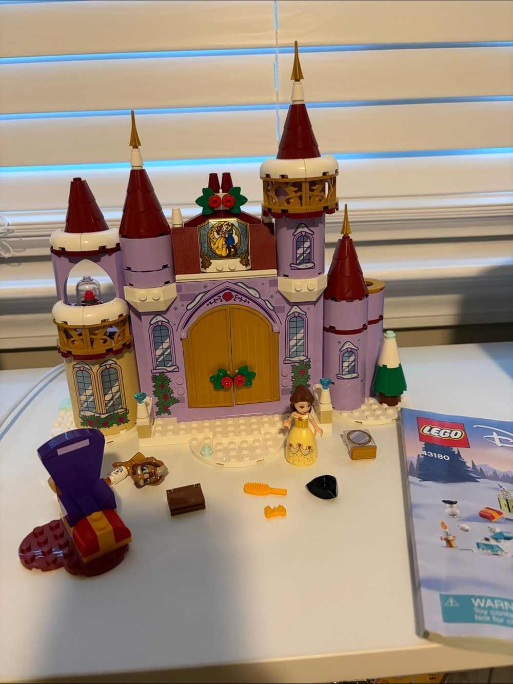 LEGO Disney Belle’s Castle 43180 incomplete set